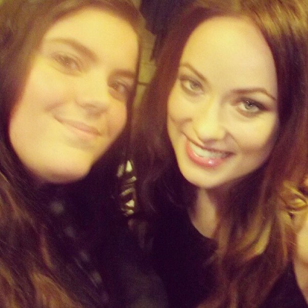 Оливия Уайлд. Фото счастливчиков которым удалось встретиться с Оливией во время её визита в Сан-Паулу