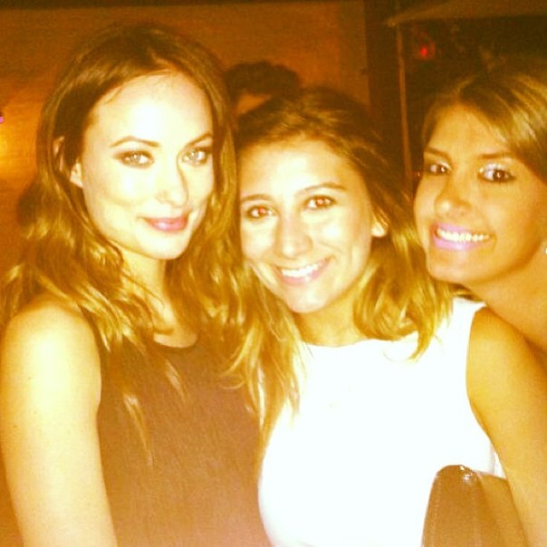 Оливия Уайлд. Фото счастливчиков которым удалось встретиться с Оливией во время её визита в Сан-Паулу