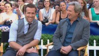 Райан Рейнольдс. Райан Рейнольдс и Джефф Бриджес на шоу "Good Morning America" 