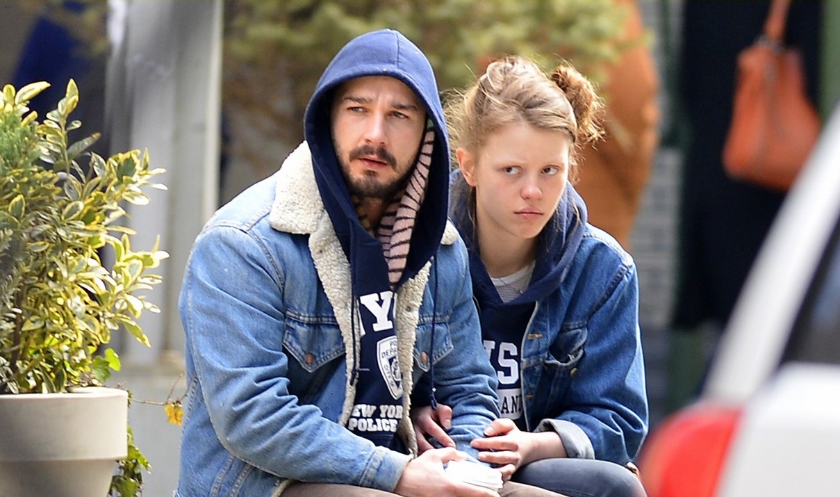 Шайа ЛаБаф. Новые снимки Шайи и Мийи Гот.