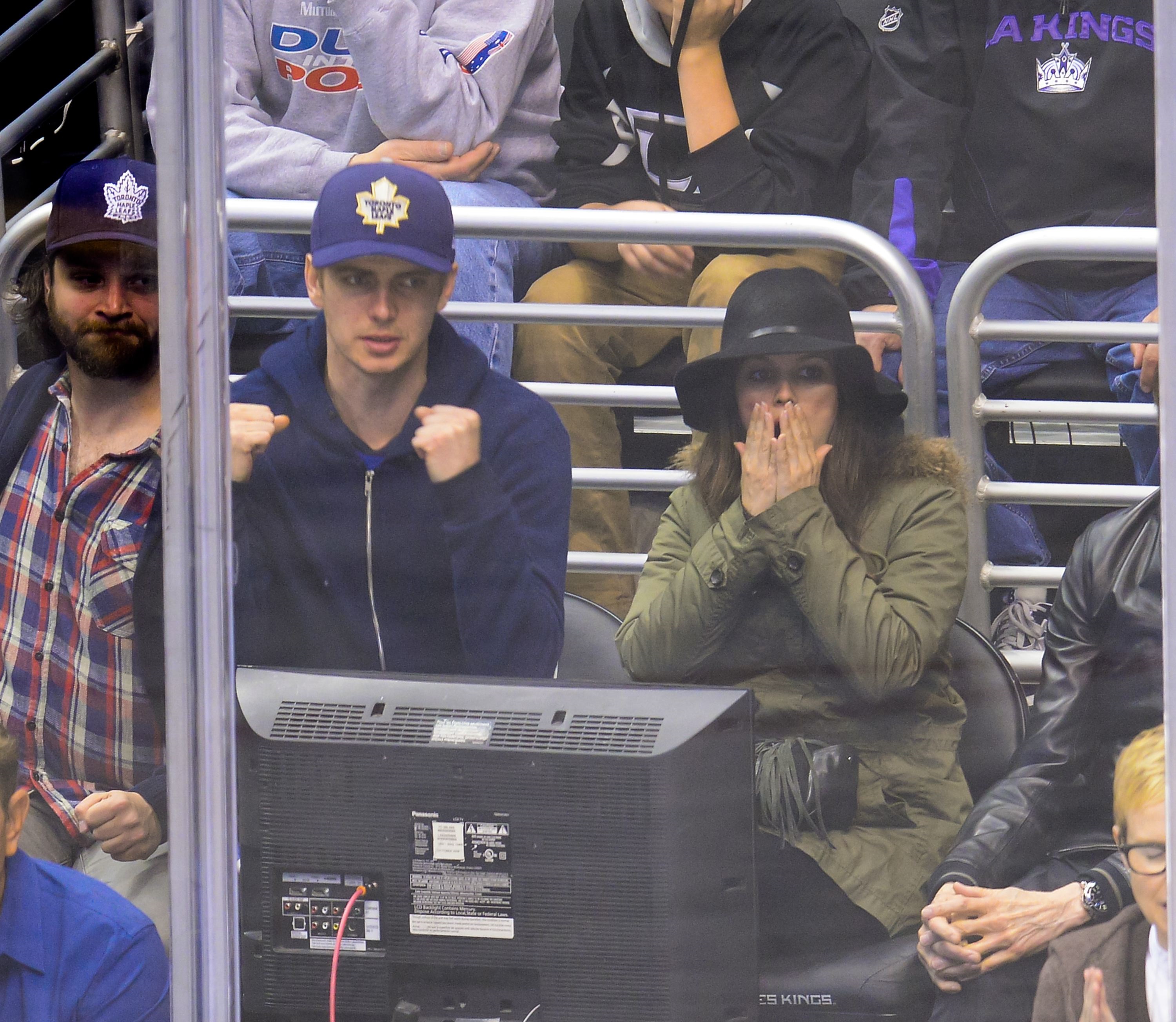 Рэйчел Билсон. At The Los Angeles Kings Game