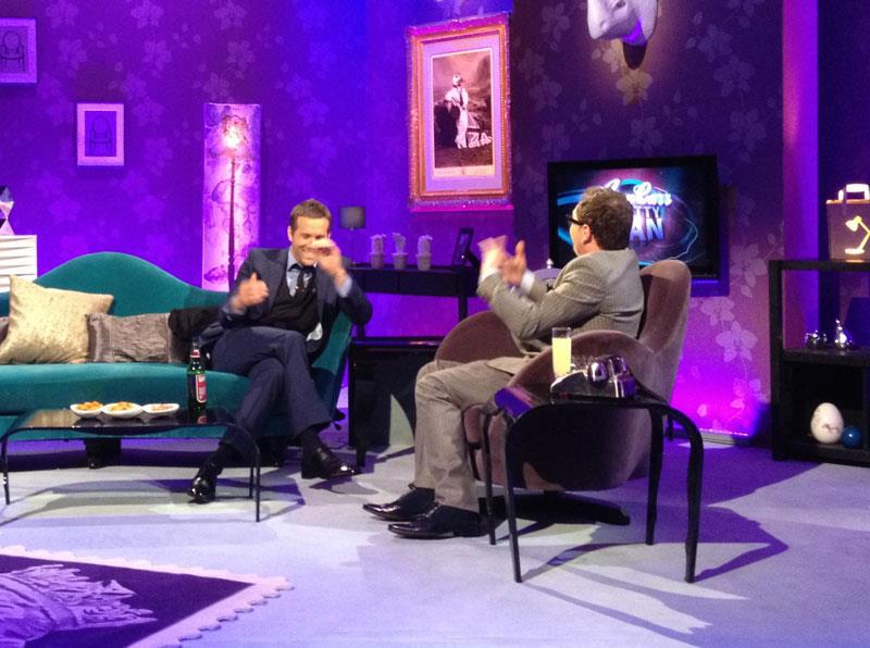 Райан Рейнольдс. Райан на шоу Chatty Man с Аланом Карром.