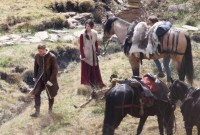 Астрид Берже-Фрисби. За кадром съёмок фильма «Рыцари Круглого стола: Король Артур»