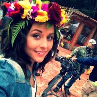 Фото со съемок теленовеллы «Какие же они богатые, эти бедные» из Instagram'а и Twitter'а Зурии.