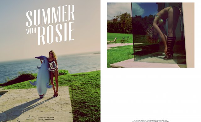 Роузи Хантингтон-Уайтли. Больше сканов с MUSE 2013