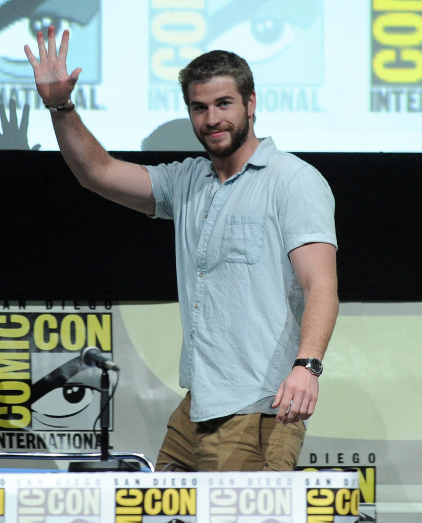 Лиам Хемсворт. «Comic-Con 2013»