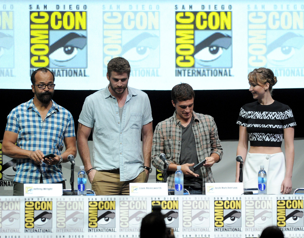 Лиам Хемсворт. «Comic-Con 2013»
