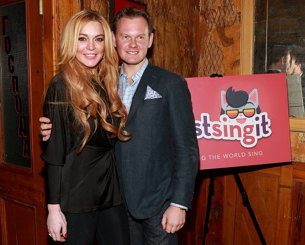 Линдси Лохан. Линдс на мероприятие Just Sing It App Launch! 16 декабря, в Нью - Йорке