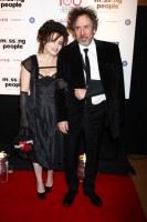 Хелена Бонэм Картер. Тим Бертон и Хелена Бонем Картер на The London Film Critics Circle Film Awards, 20 января 2013 г.