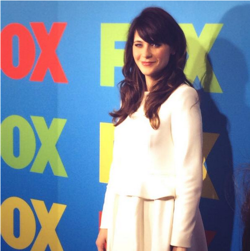 Зоуи Дешанель. FOX 2014 Programming Presentation at the FOX Fanfront - Нью-Йорк, 12 Мая