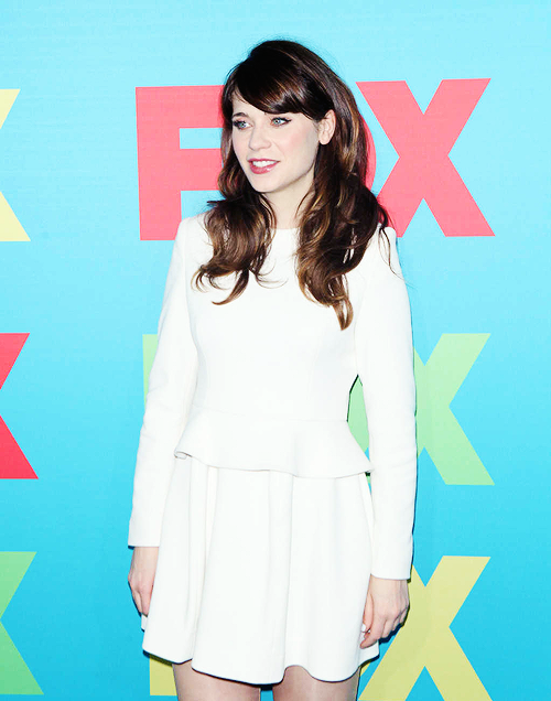 Зоуи Дешанель. FOX 2014 Programming Presentation at the FOX Fanfront - Нью-Йорк, 12 Мая