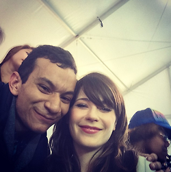 Зоуи Дешанель. FOX 2014 Programming Presentation at the FOX Fanfront - Нью-Йорк, 12 Мая