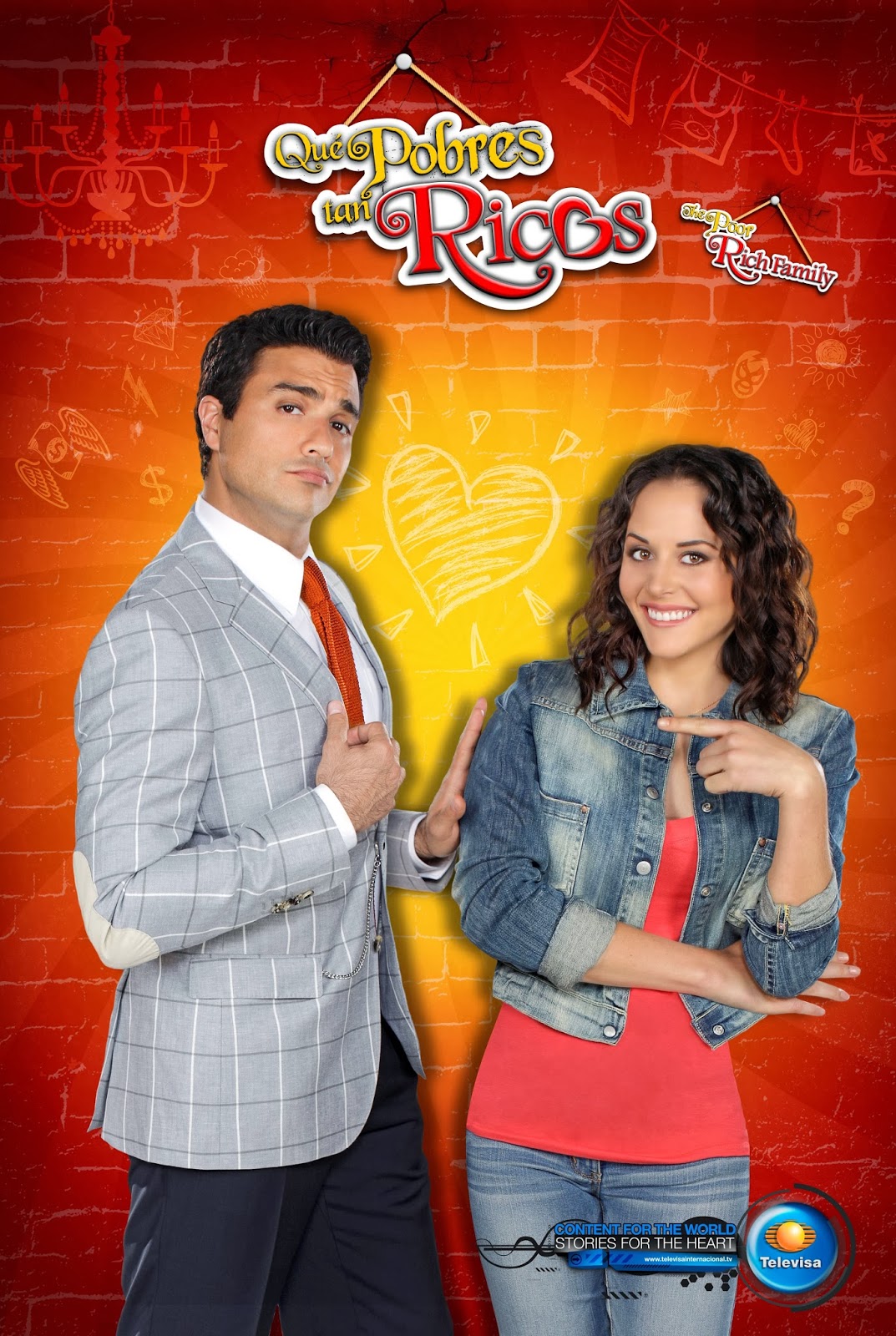 Cурия Вега. Новый постер и два промо-фото к теленовелле «Какие же они богатые, эти бедные».