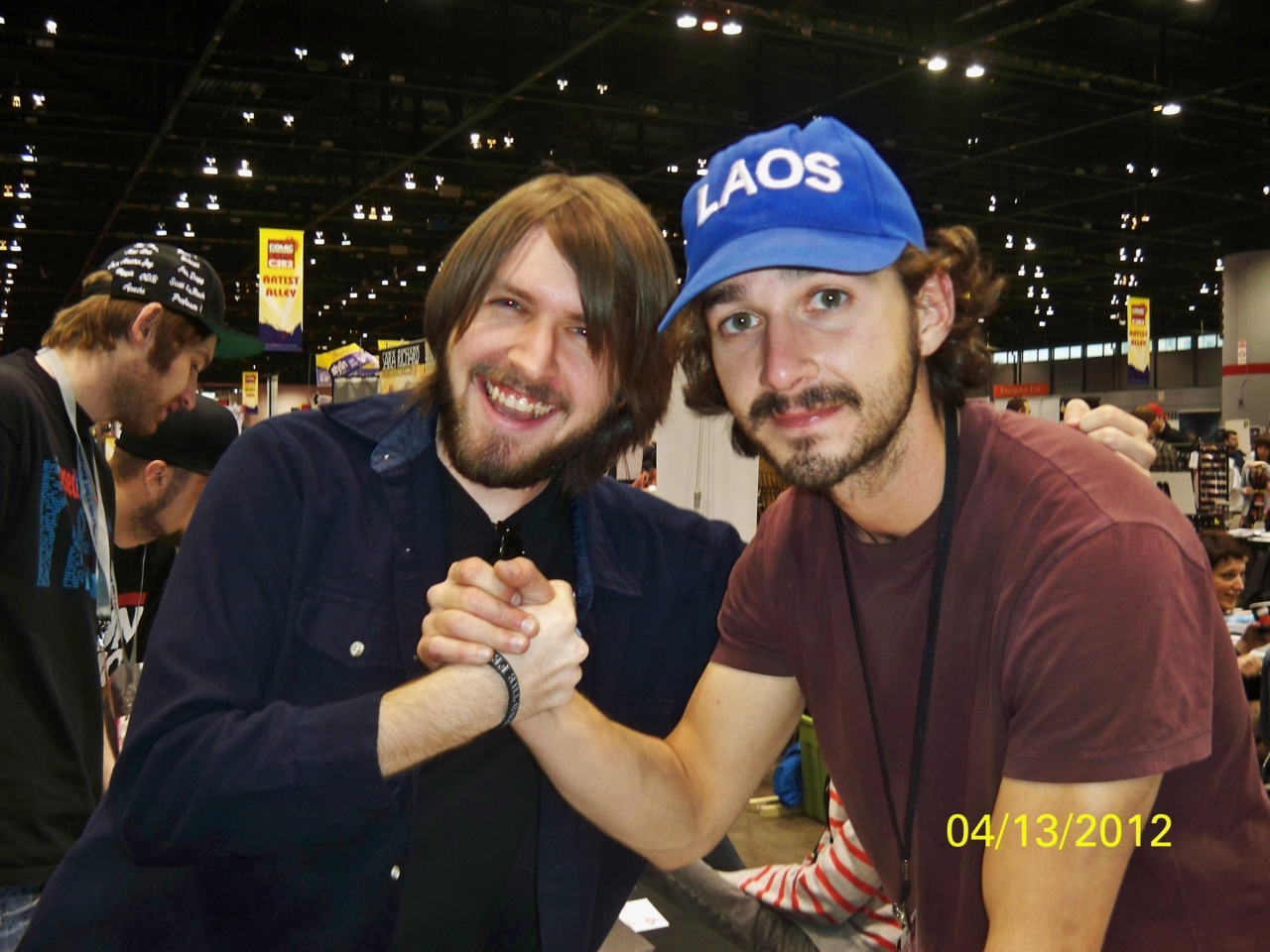 Шайа ЛаБаф. Шайа на выставке комиксов