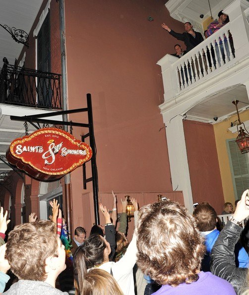 Ченнинг Татум. Ченнинг на празднике Марди Гра 