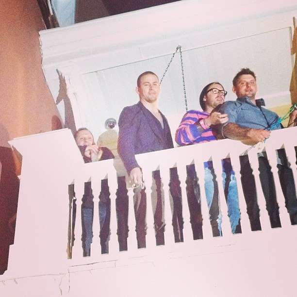 Ченнинг Татум. Ченнинг на празднике Марди Гра 