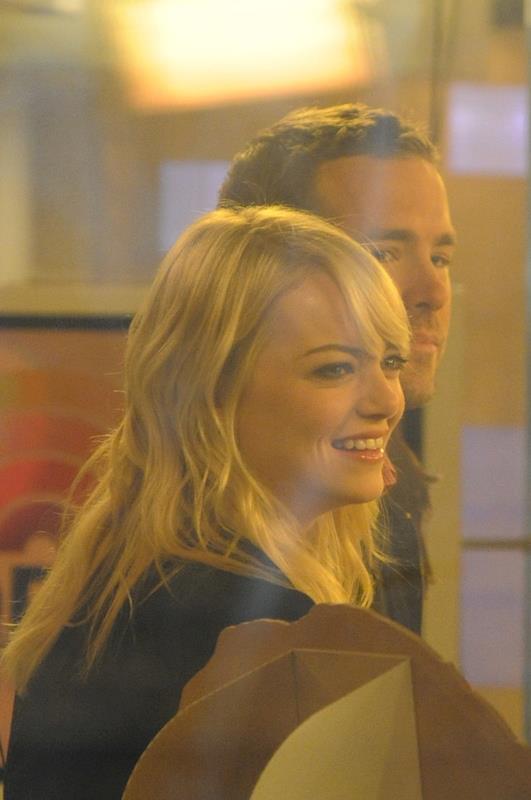 Райан Рейнольдс. Ryan Reynolds и Emma Stone на Today Show в Нью-Йорке.