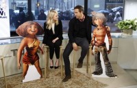 Райан Рейнольдс. Ryan Reynolds и Emma Stone на Today Show в Нью-Йорке.