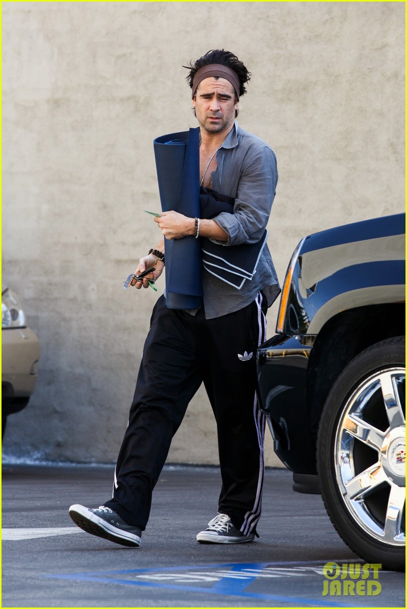 Колин Фаррелл. Йога