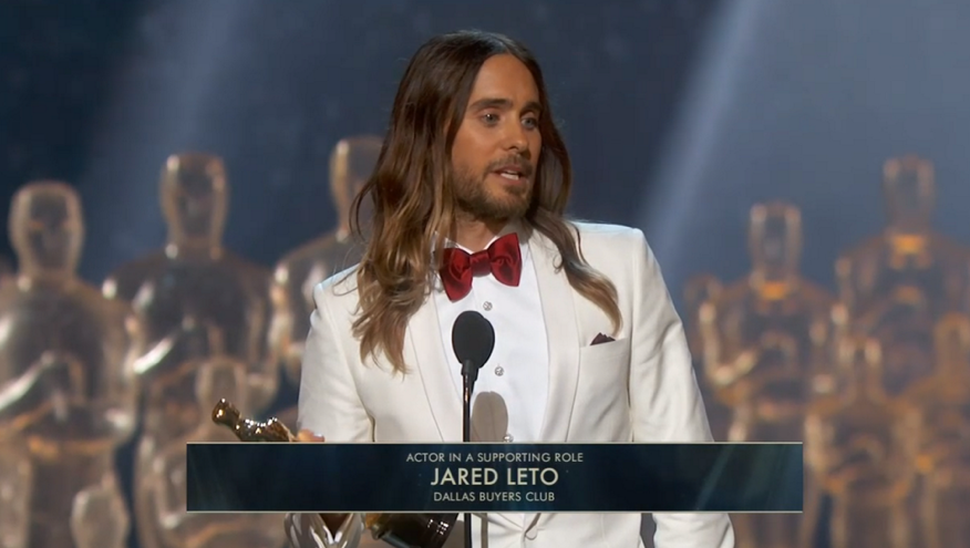 Джаред Лето. Jared Leto wins oscars 2014