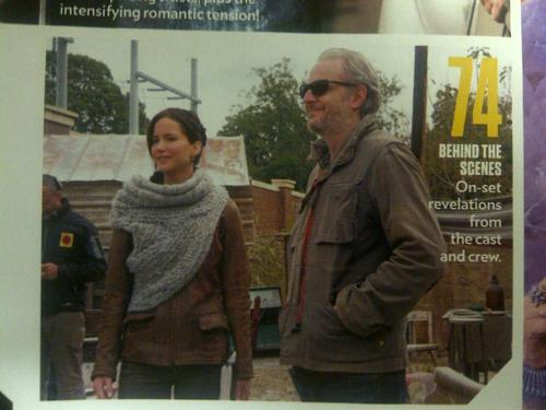 Дженнифер Лоуренс. Новые кадры и фото со съемок фильма "Голодные игры: И вспыхнет пламя"