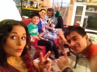 Cурия Вега. Фото со съемок теленовеллы «Какие же они богатые, эти бедные».