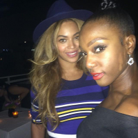 Бейонсе Ноулз. #Jayonce на праздновании дня рождения их друга Big Jon'a