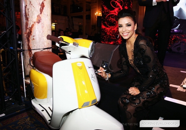 Ева Лонгория. Ева Лонгория на вечеринке Global Gift Gala в отеле Carlton Hotel, Канны.