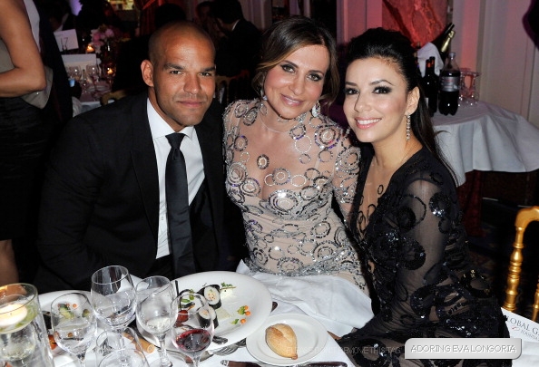 Ева Лонгория. Ева Лонгория на вечеринке Global Gift Gala в отеле Carlton Hotel, Канны.