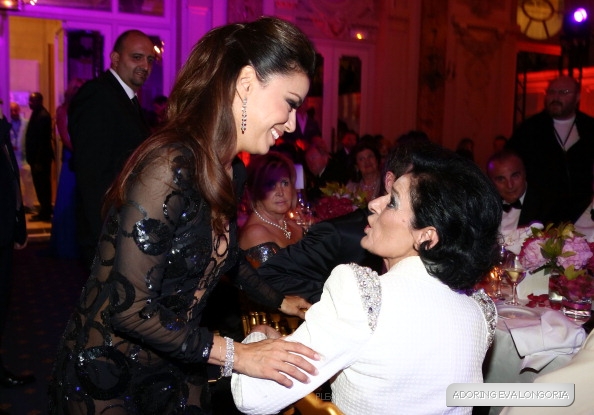 Ева Лонгория. Ева Лонгория на вечеринке Global Gift Gala в отеле Carlton Hotel, Канны.