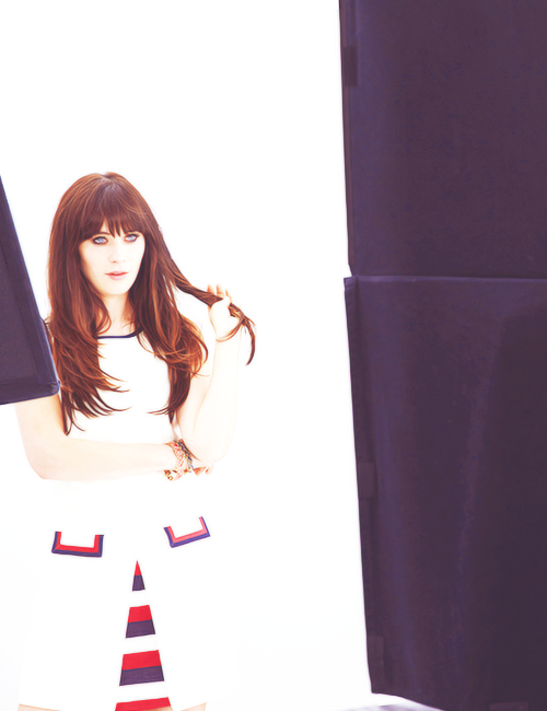 Зоуи Дешанель. Новые кадры!!! Фотосессия Z для специальной капсульной коллекции + фото за кадром 