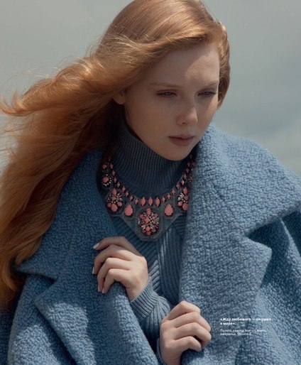 Молли К. Куинн. Molly Quinn для журнала "InStyle" Russia