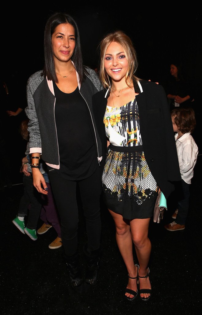 Анна-София Робб. Показ дизайнера Ребекки Минкофф