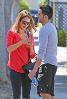 Джессика Альба. Джессика Альба посетила фитнес клуб