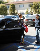 Джессика Альба. Джессика Альба посетила фитнес клуб