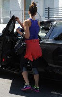 Джессика Альба. Джессика Альба посетила фитнес клуб