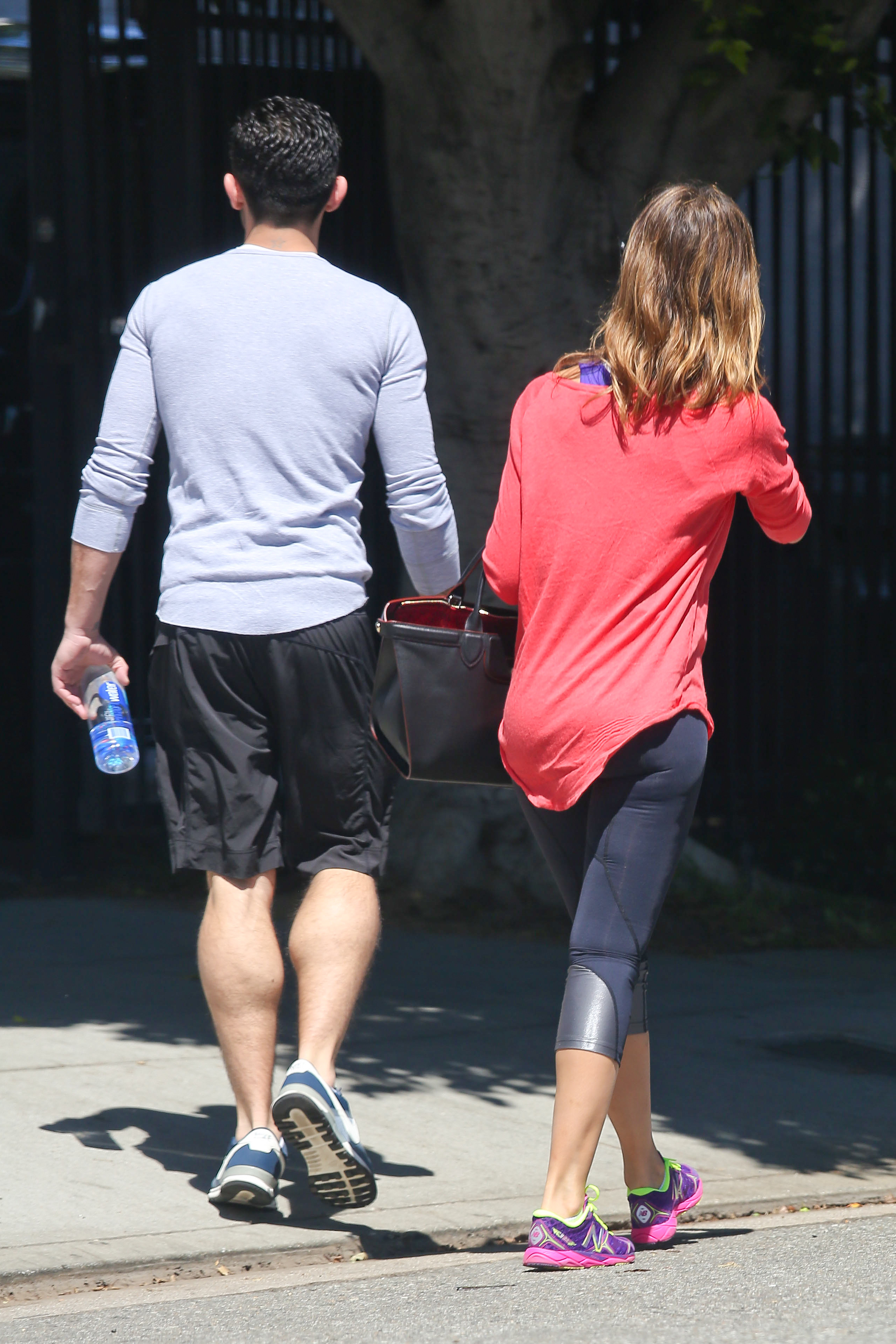 Джессика Альба. Джессика Альба посетила фитнес клуб