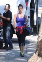 Джессика Альба. Джессика Альба посетила фитнес клуб