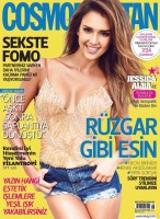 Джессика Альба в журнале "Cosmopolitan" (Турция, август 2014)