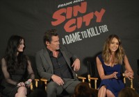 Джессика Альба. Джессика Альба и другие на пресс-конференции "Города грехов 2"