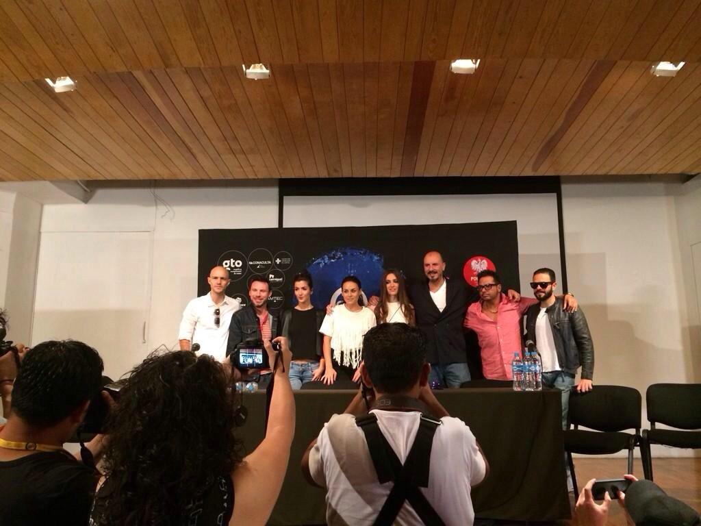 Cурия Вега. Пресс-конференция фильма «Темнее ночи» на GIFF.