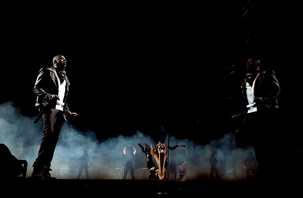 Бейонсе Ноулз. Фото c концерта в Лос-Аджелесе, штат Калифорния в рамках тура «On The Run»