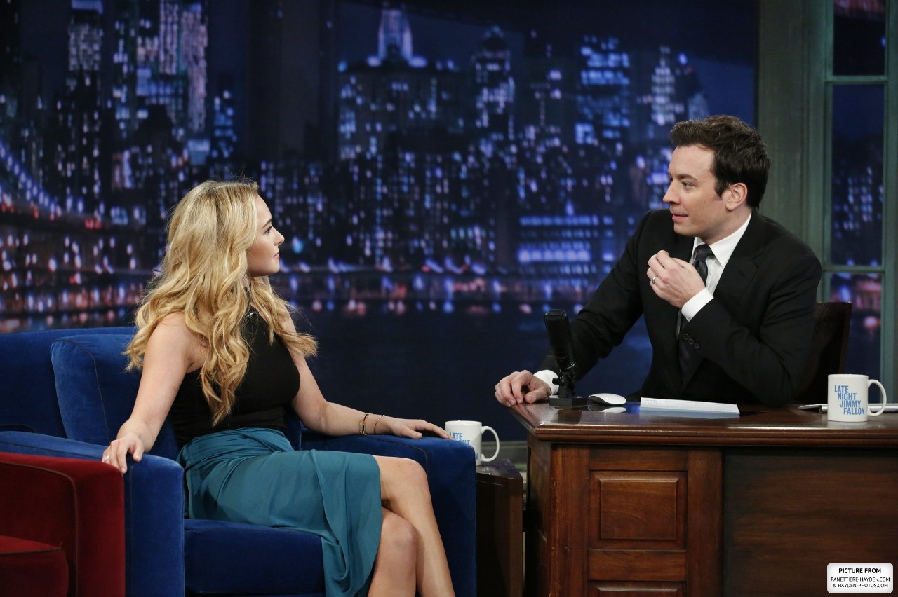 Хайден Панеттьери. Хайден Панеттьери на "LATE NIGHT" WITH JIMMY FALLON 15 марта 2013