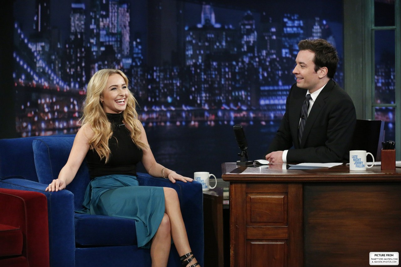 Хайден Панеттьери. Хайден Панеттьери на "LATE NIGHT" WITH JIMMY FALLON 15 марта 2013