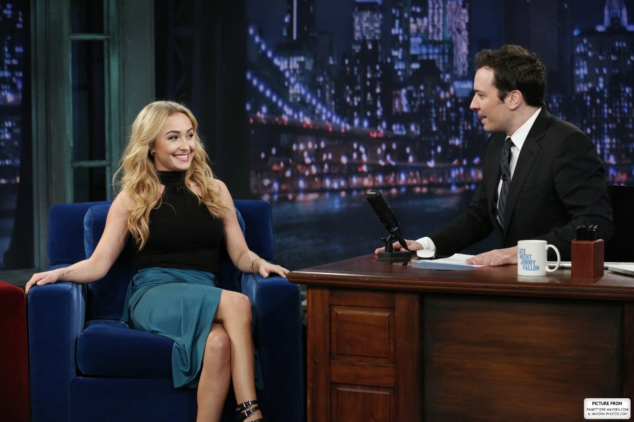 Хайден Панеттьери. Хайден Панеттьери на "LATE NIGHT" WITH JIMMY FALLON 15 марта 2013