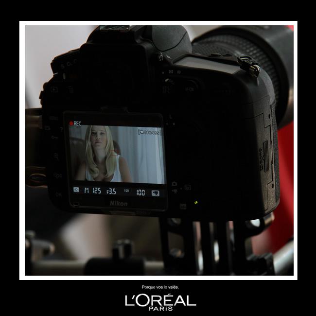 Луисана Лопилато. L`Oreal backstage