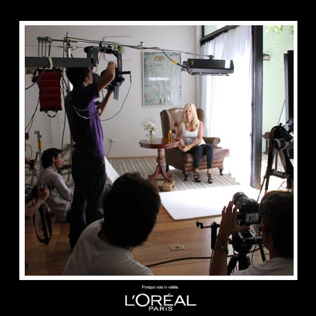 Луисана Лопилато. L`Oreal backstage