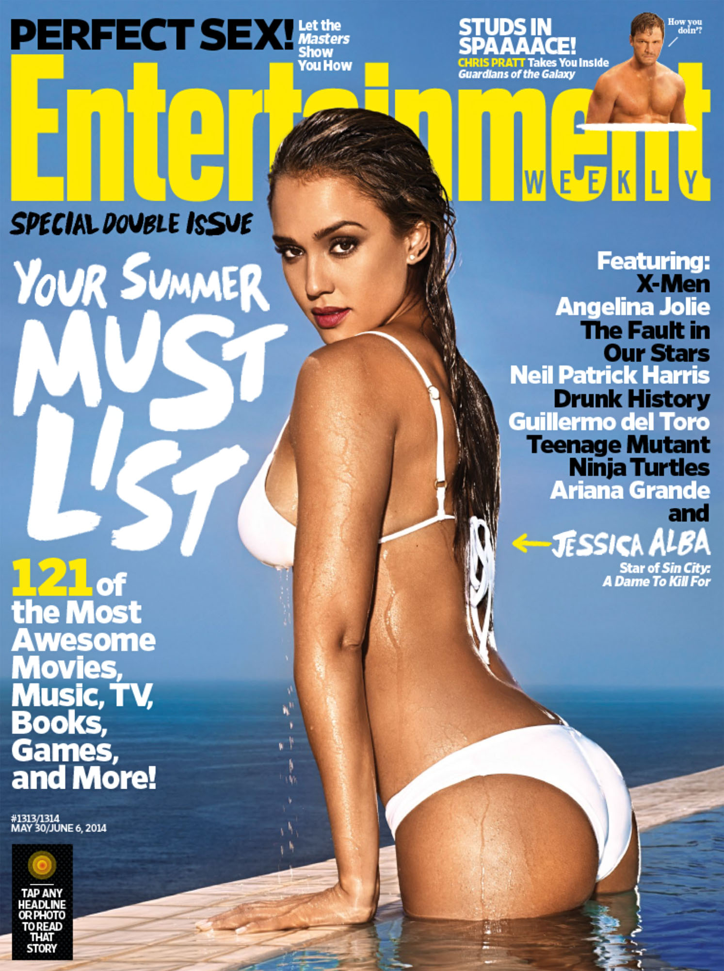 Джессика Альба. Entertainment Weekly 