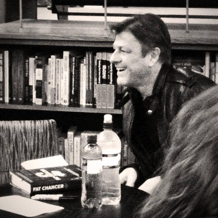 Шон Бин. 30 января 2014 Шон Бин в Лондон-сити читал выдержки из книги Fat Chancer by Richard Old