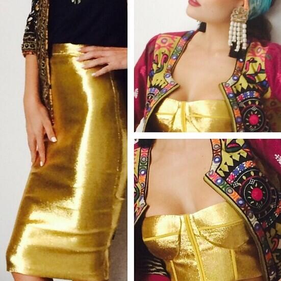 Химена Наваррете. Химе в наряде от Benito Santos.